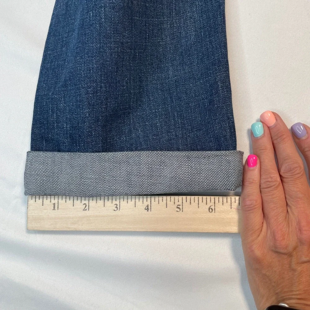 Gap 1969 Sexy Boyfriend Jeans Womens 27 Medium Wash Stretch Denim